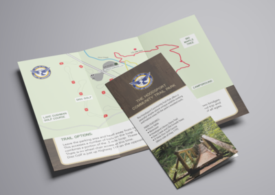 Municipality Trail Trifold Brochure Design